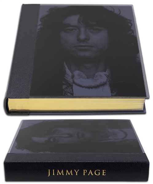 Jimmy Page Signed Limited Edition of ''ZoSo'', His Photographic Autobiography -- The Collector Edition